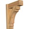 Ekena Millwork Merced Block Rough Sawn Outlooker, Western Red Cedar, 6"W x 18"D x 22"H OUT06X18X22MRC05RWR - alternate 1
